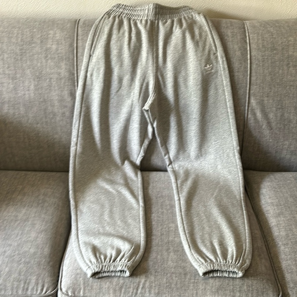 Adidas grey sweatpants